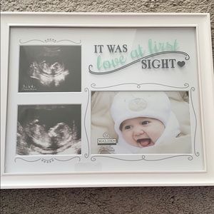 Baby picture frame
